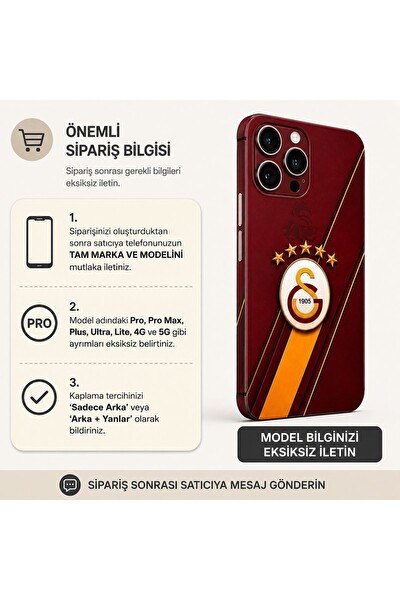 Piyatech Aslan 1905 Tüm Telefonlara Uyumlu Kaplama Sipariş Sonrası Marka ve Modelinizi İletiniz