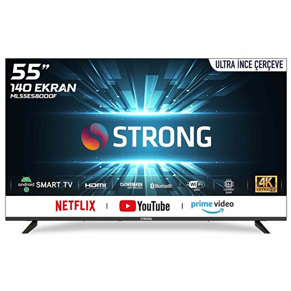 Strong Strong ML55ES8000F 55" Frameless Ultra HD Android Smart LED TV
