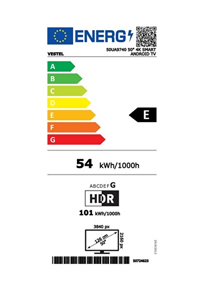 Vestel 50UA9740 50