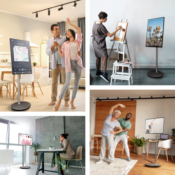 Thomson Go Plus 32UE5M45  32 4K UHD Dokunmatik Döndürülebilir Tekerlekli Taşınabilir Ekran 7