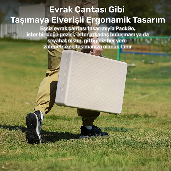 NPO AP2718T 27'' FHD 8 RAM 128 GB Android Dokunmatik Çantalı Şarjlı Taşınabilir Smart Led Ekran