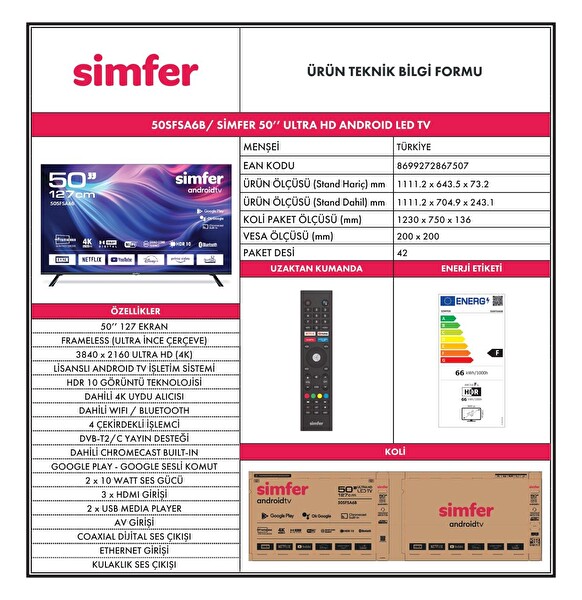 Simfer 50SFSA6B 50