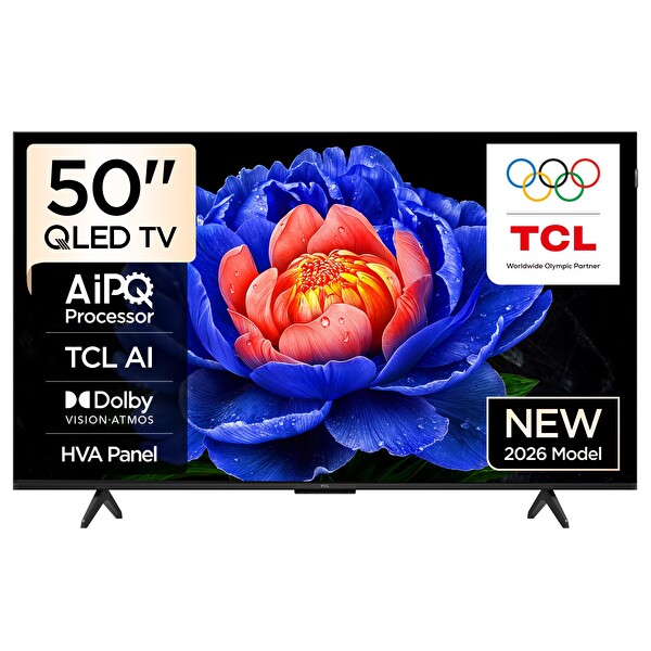 TCL 50T6D 4K Ultra HD 50'' 127 Ekran Uydu Alıcılı Google Smart QLED TV