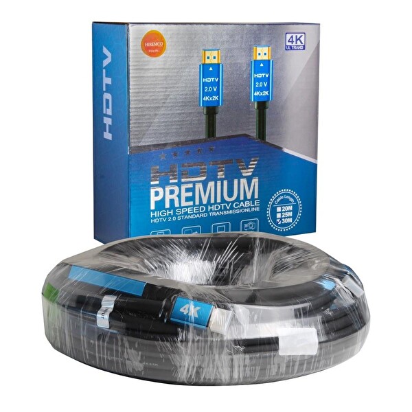 Hiremco 4K 60 Hz Ultra HD 30 M V2.0 HDMI Kablo