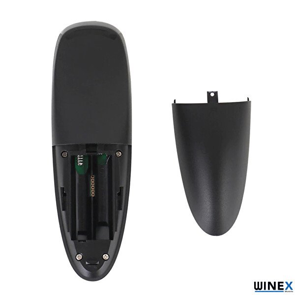 Winex Kablosuz Air Mouse 2.4 GHz Smart Siyah Uzaktan Kumanda