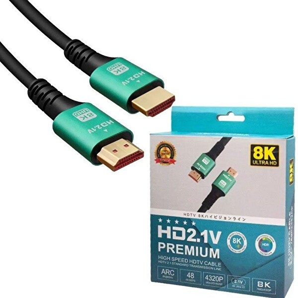 Electroon FK0503-8K 3 Metre 2.1V 7680x4320 8K HDMI Kablo