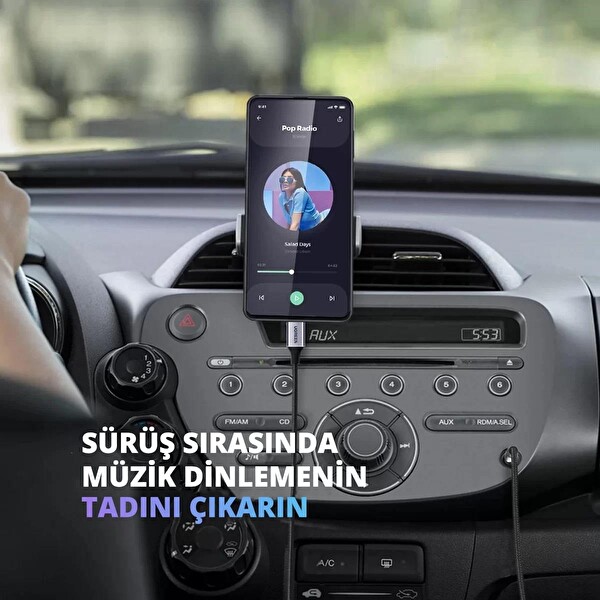 Ugreen USB Type-C 3.5 MM Aux 1 M Ses Kablosu