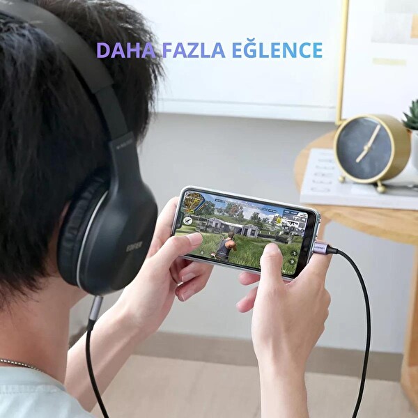 Ugreen USB Type-C 3.5 MM Aux 1 M Ses Kablosu