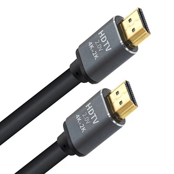 Codegen CPS4K50 4K 60 Hz HDMI 2.0 Ethernet 18 Gbps Metal Başlık 5 M Siyah HDMI Kablo