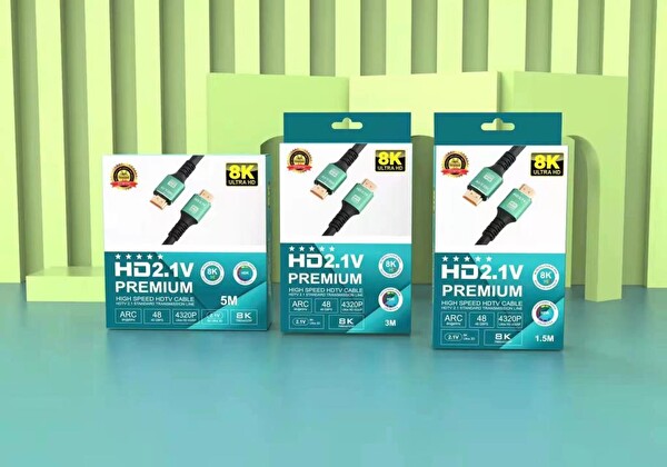 Codegen CPS8K30 3 M 8K 60 Hz HDMI 2.1 - Ethernet 48 Gbps HDMI Kablo