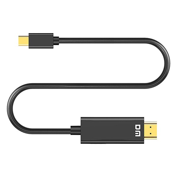 DM CHB039 4K 30 Hz 1.8 M Mini Displayport To Hdmi Görüntü Aktarma Kablosu