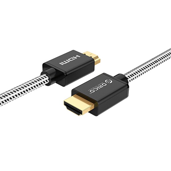 Orico HD501-20-BK-BP 2 M 4K 60 Hz HDMI V2.0 Ses ve Görüntü Aktarım Kablosu