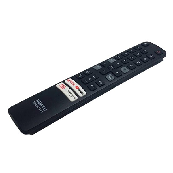OEM TCL RM-L1673 V2 Uyumlu Ses Komutsuz Android LED TV Kumandası