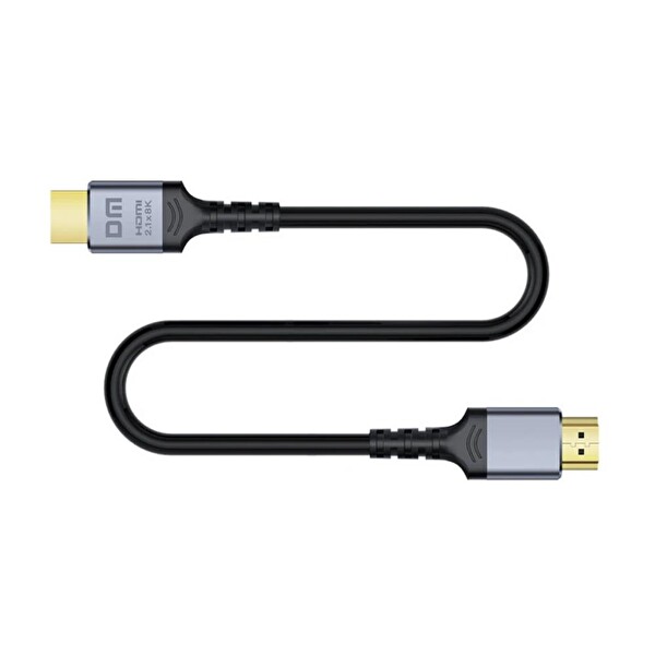 DM HI001S 8K/60Hz 4K/144Hz HDMI 2.1 HDR Görüntü ve Ses Aktarım Kablosu 1.5 Metre
