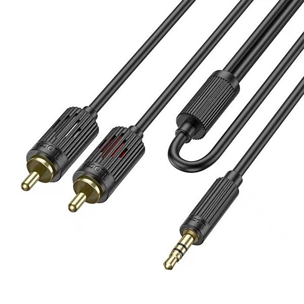 Hoco UPA28 3.5MMM Jack to RCA Stereo Ses Sistemi Kablosu