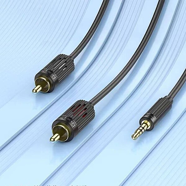 Hoco UPA28 3.5MMM Jack to RCA Stereo Ses Sistemi Kablosu