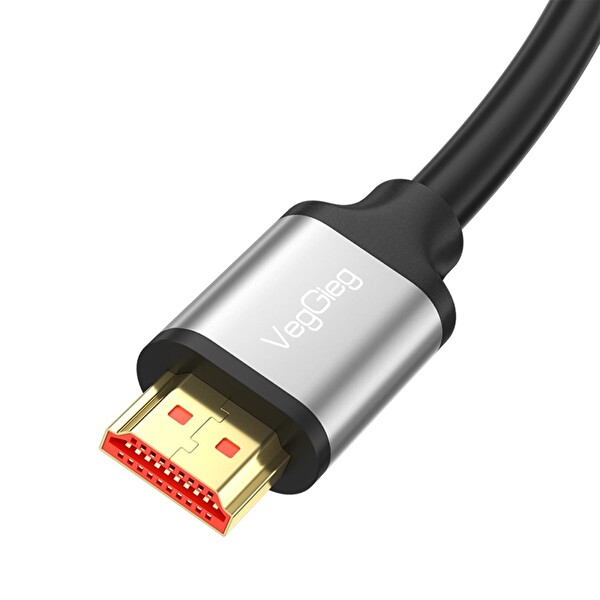 VegGieg 4K 60Hz 18Gbps HDR ARC HDCP HDMI 2.0 Kablo 3 Metre