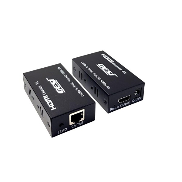 GeSi 60 Metre HDMI to Cat6 Extender HDMI Cat6 Aktarıcı
