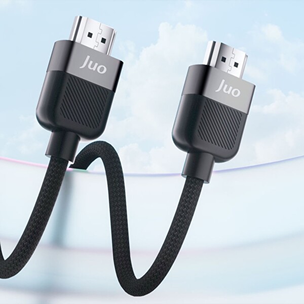 Juo 4K 60Hz 18Gbps HDR ARC HDCP Destekli HDMI 2.0 Örgülü Kablo 2 Metre