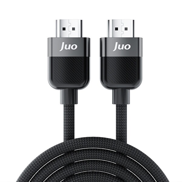 Juo 4K 60Hz 18Gbps HDR ARC HDCP Destekli HDMI 2.0 Örgülü Kablo 2 Metre