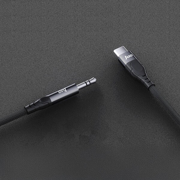 Juo USB Type-C to 3.5MM Jack Aux Stereo TRS Ses Kablosu 1 Metre