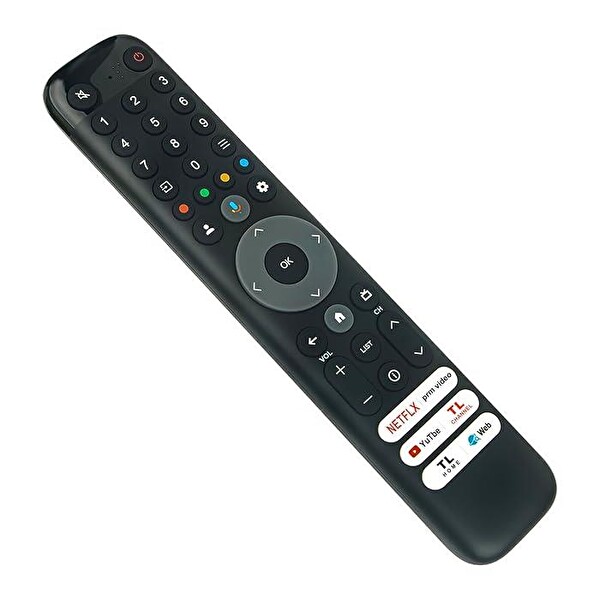 Tayfun TCL 55P755 İle Uyumlu 4K Smart TV Kumanda-Mikrofonlu