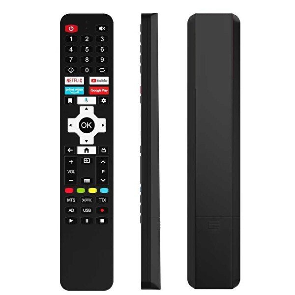 Tayfun Next YE-58020GFSG5-4K İle Uyumlu Android TV Kumanda-Mikrofonsuz