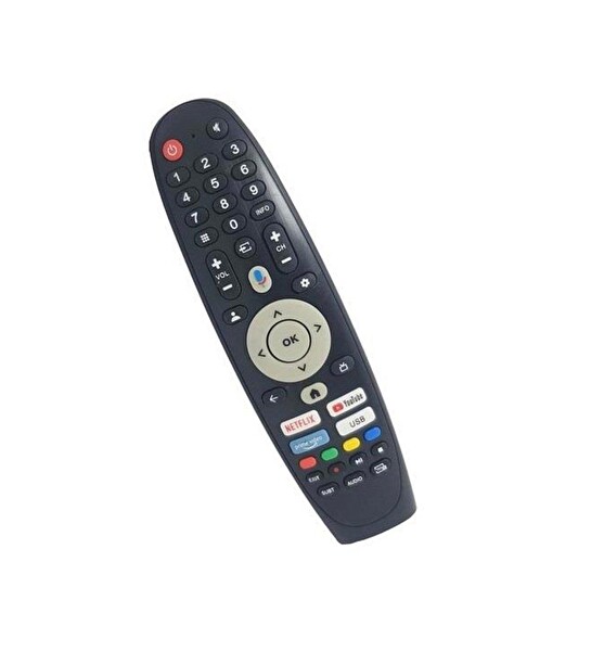 Tayfun Skytech 50ST1305 50ST3305 İle Uyumlu Mikrofonlu Smart TV Kumanda
