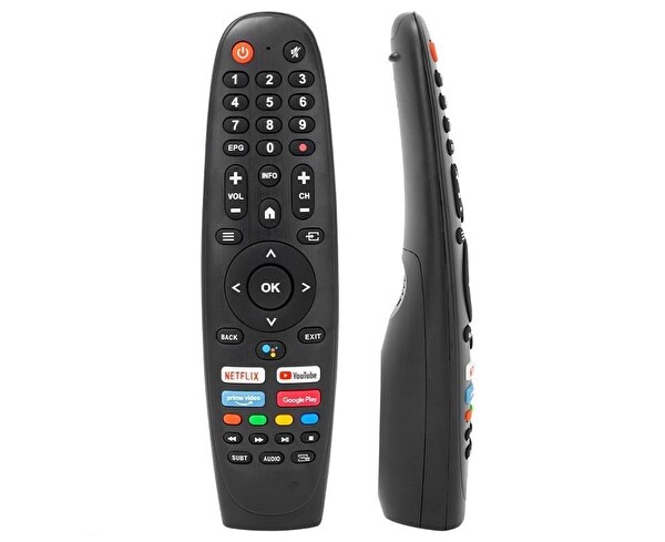 Tayfun Dijitsu 50DS9800 İle Uyumlu Mikrofonlu Android TV Kumanda