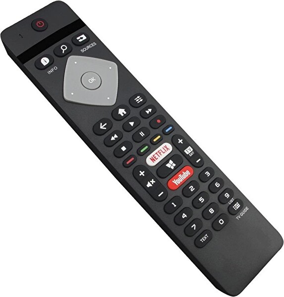 Tayfun Philips 65PUS6504/12 İle Uyumlu 4K Smart TV Kumandası