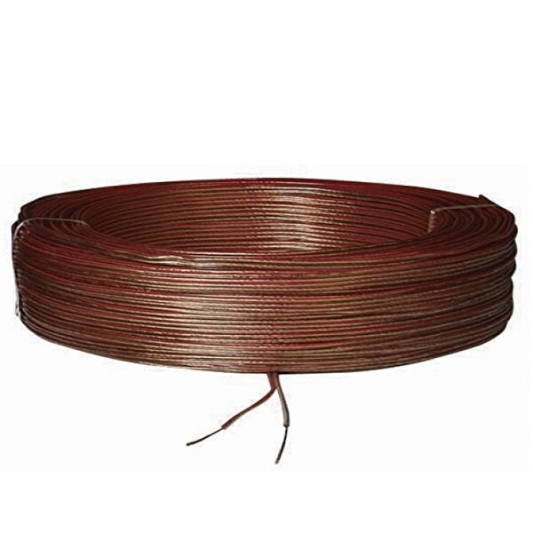 Tayfun Cg 10 metre. 2x1 Şeffaf Bakır Cu Hoparlör Kablosu