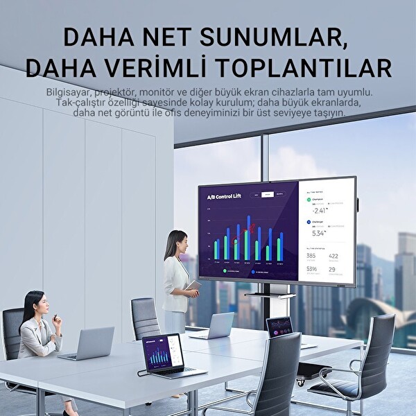 VegGieg V-H112 18Gbps HDR 4K 30Hz 3D Destekli HDMI 2.0 Kablo 20 Metre