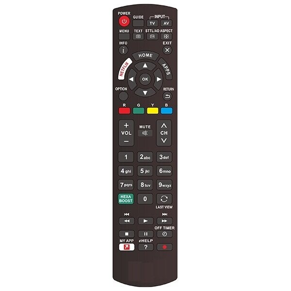 Tayfun Panasonic TX-65EX750B TV Uyumlu Kumanda