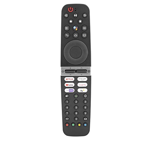 Tayfun Arçelik A55 D 986 S İle Uyumlu Google LED Tv Mikrofonlu Kumanda