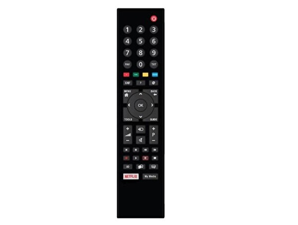 Tayfun Grundig Toronto 55 Cle 6645 Al İle Uyumlu Smart LED TV Kumandası