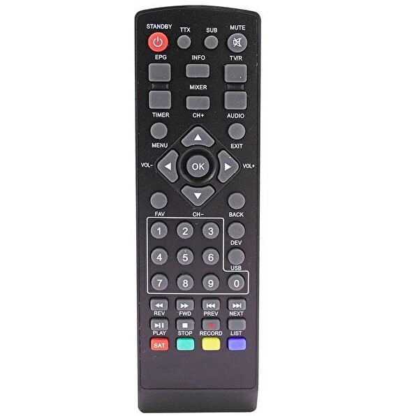 Tayfun Millenium SAT-8500 Mini HD Uydu Uyumlu Kumanda
