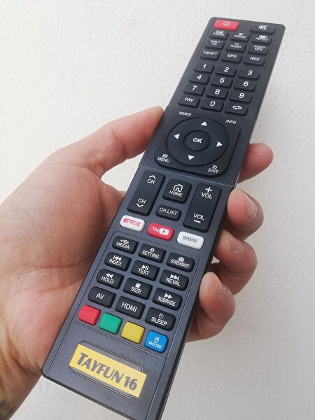 Tayfun Rose Model No Atv-143 İle Uyumlu TV Kumandası