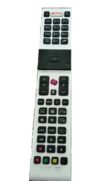 Tayfun Regal-SEG-TECWOOD-FİNLUX-Hi-Level TV Uyumlu Kumandas Beyaz