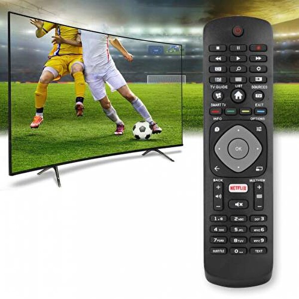 Tayfun Philips Ykf463-001 Smart LED TV Uyumlu Kumanda