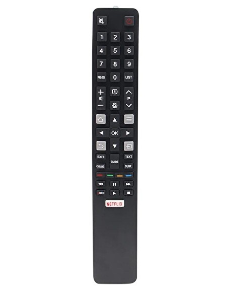 Tayfun TCL 98C735 Android TV Uyumlu Kumanda-Mikrofonsuz Tuşlu Numaratik