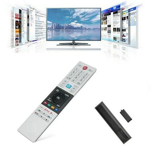Tayfun Toshiba 43v6863 Smart LED TV Uyumlu Kumanda