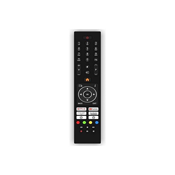 Tayfun Techwood 55TEC9001-55TEC9001R Smart 4K TV Uyumlu Kumanda