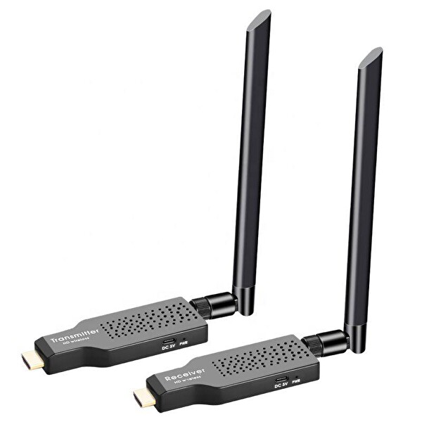 Powermaster PM-19864 50Metre HDMI Extender Wireless Transmitter Görüntü Ve Ses Aktarıcı