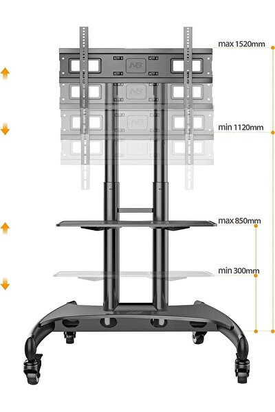 Ergoflex North Bayou AVA1500-60-1P Düz Panel Ekranlar İçin 32