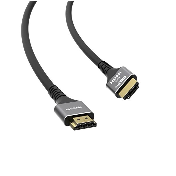 S-Link SLX-HD4K03 19+1 Metal v2.0 4K 4096x2160 60Hz HDMI Kablo 3 M
