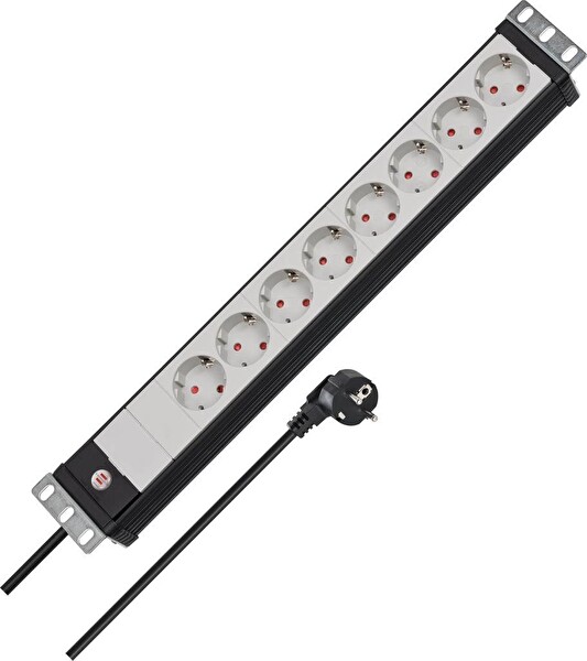 Brennenstuhl Premium Line 8 Soketli Server Dolabı Uyumlu 3 M Kablolu 16 A Priz