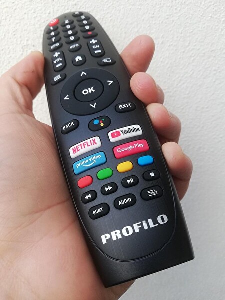 Tayfun Profilo 50PA515ESG Android Smart TV Uyumlu Kumanda-No Mic.