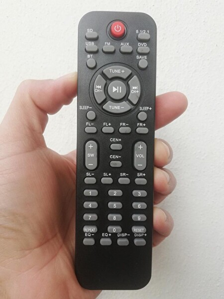 Tayfun For-X Zx-335bt 2+1 Ses Sistemi Uyumlu Kumanda