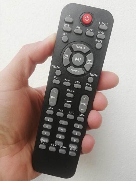 Tayfun For-X Zx-335bt 2+1 Ses Sistemi Uyumlu Kumanda