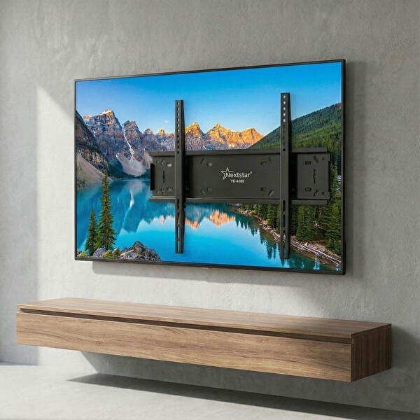 NextStar YE-4580 45-80'' Sabit LCD LED TV Askı Aparatı - Su Terazili